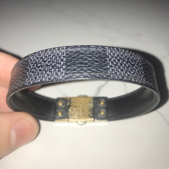 Louis Vuitton Bracelet Graphite Damier - Picture 2 of 2